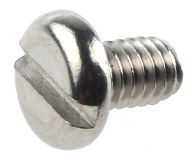 Śruby maszynowe M4 łeb z łbem walcowym soczewkowym Stal nierdzewna długość 6.0mm skok 0.70mm