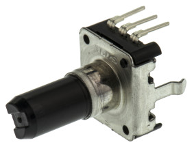 Enkoder mechaniczny obrotowy 24 imp/obr Płaski Alps Alpine THT