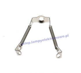 Mocowanie sprężynowe do lamp typu EL84