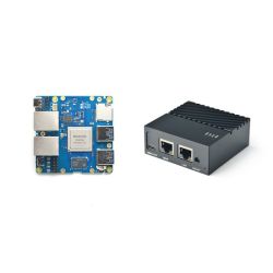 NanoPi R4S - minikomputer z układem Rockchip RK3399, Dual Ethernet i 4GB RAM + obudowa