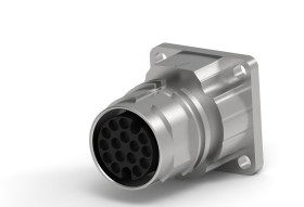 Złącze wielostykowe przemysłowe 12-pinowe Montaż na kablu Wtyczka TE Connectivity