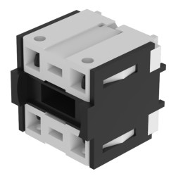 Listwa zaciskowa przycisku EAO 71-67 blokada Blok świetlny 1 NC + 1 NO, 2 NC + 2 NO