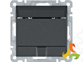 LUMINA Wyłącznik na kartę hotelową czarny WL0513 HAGER