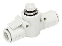 Regulator przepływu SMC Rura Regulator prędkości AS 6mm