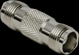 Coaxial adapter, 50 Ω, TNC socket to TNC socket, straight, 0405073