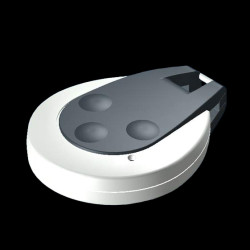 Teko - seria OV-IP (OV-IP/3.36) - obudowa do pilota w kolorze czarnym i ciemnoszarym (56,8 x 44 x 14,5 mm)