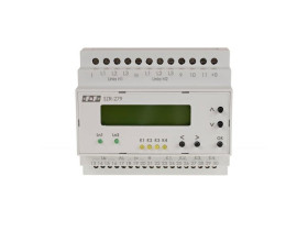 Sterownik załączania rezerwy sieć 3 i 4-przewodowa 24-230V AC trzyliniowy SZR-279 F&F FILIPOWSKI