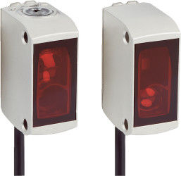 Czujniki fotoelektryczne w obudowie prostokątnej SICK PNP zakres 0→ 10 m LED