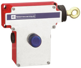 Rope Pull Switch, RH, S/Reset, w/ Light