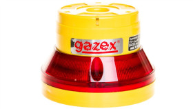 Sygnalizator Optyczno-Akustyczny 12V Dc Pulsacyjny Led Czerwony 105/70Db Ip54...