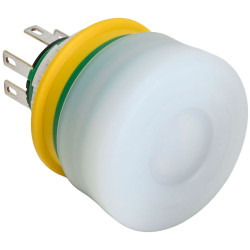 IDEC XA1E-LV3SG02QBTWR XA Emergency Stop Switch 16mm Colour Change WR 2NC