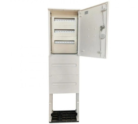 Obudowa termoutwardzalna 400x600x250 3x16 modułów IP44 z fundamentem RT 40x60 3xTH