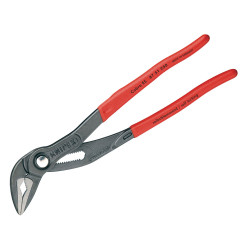 Knipex 87 51 250 SB Cobra&#xAE; ES Extra Slim Water Pump Pliers PVC Grip 250mm