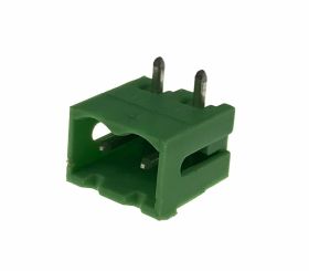 Gniazdo EDG 2 pin kątowe zamknięte r:5.08mm