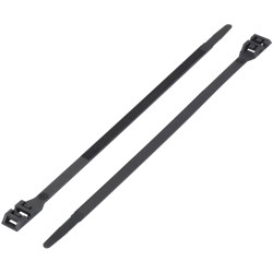 TruComponents 40060 Cable tie 510mm 9mm Blk Double head