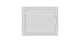 Rozdzielnica Modułowa 1X8 P/T Economic Box Rp 1/8 Drzwi Białe (N+Pe) Ip40...