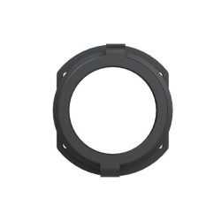 Łącznik do kanałów kablowych 70mm Kołnierz Nylon 6 Czarny