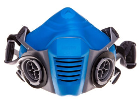 Półmaska z elastomeru termoplastycznego M6200 JUPITER, kolor: czarno-szary, rozmiar: uniwersalny / M6200BL