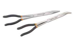 Zestaw Szczypiec Półokrągłych Długich,Podwójny Przegub, 2Szt