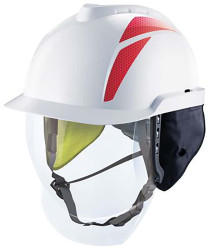 Kask ochronny, Biały, ABS, Standardowy, V-Gard 950 Class 1