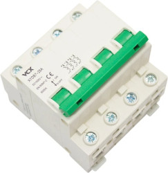 Wyłącznik nadprądowy DC 4P C 20A PV 6kA XYDB7 4P DC C 20A
