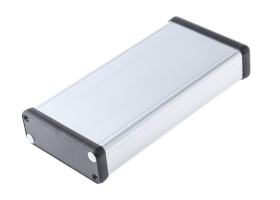 Obudowa Aluminium wysokość zew: 27 mm szerokość zew: 78 mm długość zew: 160 mm IP54 160 x 78 x 27mm