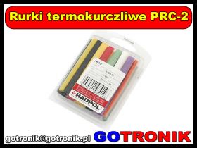 Rurki termokurczliwe komplet PRC-2