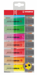 Boss Highlighter Asstd Wallet of 8     