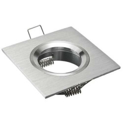 Oprawa SZAFIR kwadrat stała srebrna drap