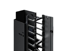 Wspornik kanału kablowego, Kanał kablowy, do użytku z: Seria te 8000, seria VX IT, materiał: Blacha stalowa, 112 x 1872