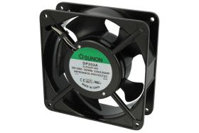 Wentylator; DP203A2123LST.GN; 120x120x38mm; ślizgowe; 230V; AC; 11W; 119m3/h; 36dB; 60mA; 2000RPM; konektory 2,8x0,3mm; Sunon; R