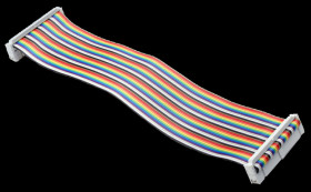 Opencircuit GPIO Flat cable 40P rainbow
