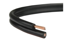 Przewód Głośnikowy Smyp 2X0,22 Czarny Cu Miedź Elektrokabel 200M