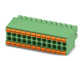 Złącze PCB 24 -pinowe raster 3.5mm 2 -rzędowe Montaż na kablu Żeński Phoenix Contact