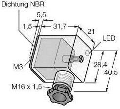 Turck 8028730 Złącze zaworowe VC-IC21-11.024-K, BI standard, 1 szt.