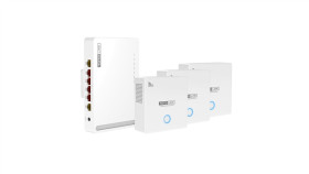 Router Wifi System Mesh, Ax1800, Dual Band, Rj45 1000Mb/S Totolink X20