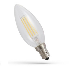 LED E14 świeca 1W COG 230V 110lm WW przezr. 593824