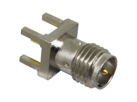 Złącze koncentryczne Montaż na płytce drukowanej Żeński typ złącza Złącze SMA 12.4GHz Lutowane typ kabla Koncentryczny