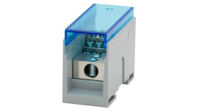 Blok Rozdzielczy Vbr 300A-12 (1X50 / 12X10) Al/Cu - Niebieski
