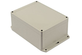 Obudowa ogólnego użytku ABS szerokość zew. 125 mm długość zew. 165 mm wys. zew. 75 mm Hammond IP65 Jasnoszary