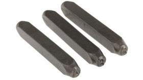 Zestaw Rysików Do Grawerowania, H 6Mm, 27-Szt., (I, Litery: A › Z), Rs Pro