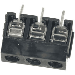 Złącze śrubowe ARK 3-pin 5.08mm KF301-3P czarne