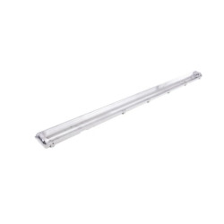 Oprawa hermetyczna LED bez odbłyśnika 2x150cm Szara IP65 ABS + PS 156,5x11,3x5,7cm VO1902