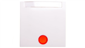 B.Kwadrat Klawisz Z 5 Soczewkami I Polem Opisowym Biały Połysk 5316288999