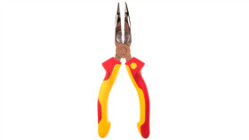 Szczypce Półokrągłe Płaskoszczypy Z Ostrzem Zakrzywionym 160Mm Izolowane...