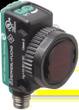 Reflecting momentary pushbutton, 5-300 mm, PNP/NPN, 10-30 VDC, M8-connector, IP67/IP69/IP69K, 267075-100269
