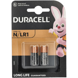 Duracell MN9100B2 N / LR1 Speciality Alkaline Battery N 1.5V - Pack of 2