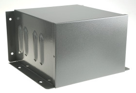 Obudowa Stal szerokość zew. 257 mm długość zew. 182 mm wys. zew. 271 mm RS PRO Szary