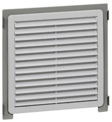 Kratka wentylacyjna plastikowa 325x325 IP54 RAL7035 034836