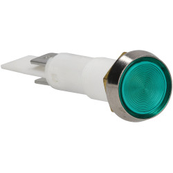 Bulgin C027500NAH 10mm Mounting Hole Green 230V Solder Tag Panel Indicator